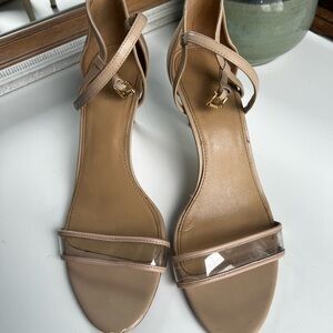 Michael Kors Nude Strappy Heels
